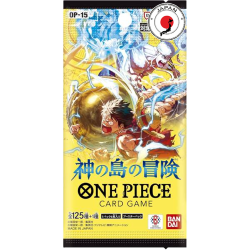 Booster One Piece Japonais - OP15 - ADVENTURE ON KAMI'S ISLAND